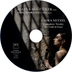 Laura Netzel complete works for violin and piano album cover